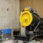 représente le nouveau treuil posé suite à son remplacement