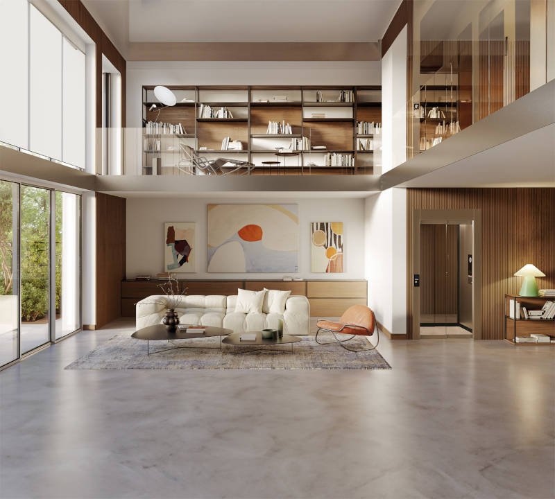 photo représentant l'ascenseur AR:IA de chez VIMEC