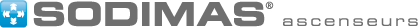 représente le logo de la société SODIMAS Ascenseurs